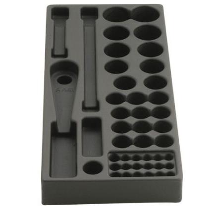 Tác na nářadí, ABS, hmotnost: 50 g 180mm, délka: 405 mm, výška: 40 mm SAM