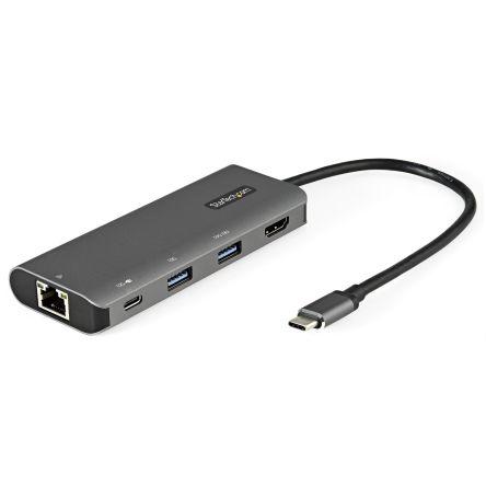 StarTech.com Dokovací stanice, 3840 x 2160 pixel, počet zobrazení: 1, počet portů USB: 2, video připojení: HDMI,