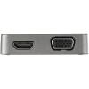 StarTech.com Dokovací stanice, 3840 x 2160 pixel, počet zobrazení: 1, počet portů USB: 2, video připojení: VGA, HDMI,