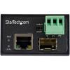 StarTech.com Ethernetový převodník médií, Plný duplex, SFP, RJ45, 100Mbps, přenosová vzdálenost: 100 m