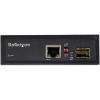 StarTech.com Ethernetový převodník médií, Jediný režim, Plný duplex, RJ45, SFP, 1000Mbps, rychlost přenosu dat: 1000