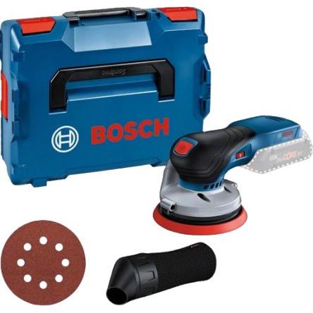 Bruska Bezdrátové, číslo modelu: GEX 18V-125 GEX 18V-125 obvod 2.5 mm, velikost podložky: 125 mm Bosch