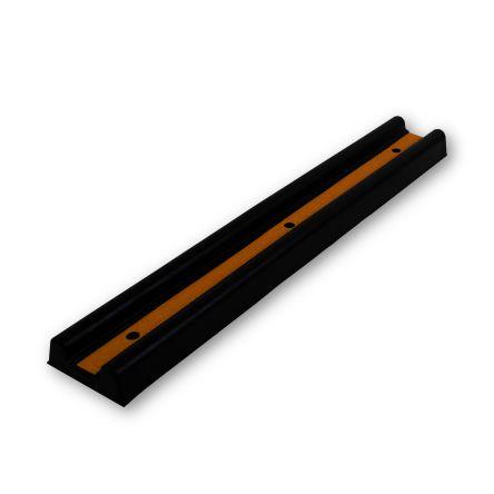 Ochrana proti nárazu, Žlutá, Černá, délka: 1000 mm, šířka: 150mm RS PRO