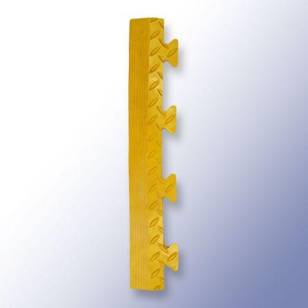 RS PRO, Ochrana hran, Protiskluzová, Žlutá, Polyvinylchlorid, délka: 470 mm Vzájemné blokování, Ochranná lišta hran,