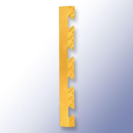 RS PRO, Ochrana hran, Protiskluzová, Žlutá, Polyvinylchlorid, délka: 470 mm Vzájemné blokování, Ochranná lišta hran,
