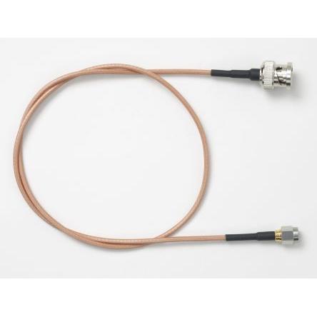 Koaxiální kabel, řada: 4935, Hnědá Vnější Fluorovaný ethylenpropylen, A: BNC Vnější, B: SMA 1.22 m Pomona