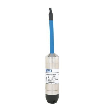 Ponorný tlakový vysílač, řada: LS-10 Ponorný tlakový vysílač 20 mA 4 bar Kabel 50 °C -10 °C WIKA