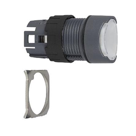 Schneider Electric Hlava tlačítka, řada: XB5AW34B5 Zelená Vratná pružina, průměr výřezu: 16 mm IP65