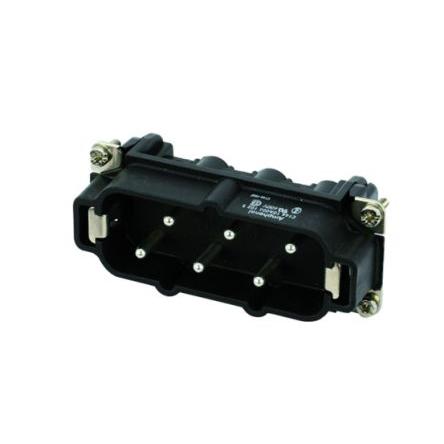 Amphenol Industrial Vložka napájecího konektoru pro vysoká zatížení 42A Vnější Heavy Mate C146 6