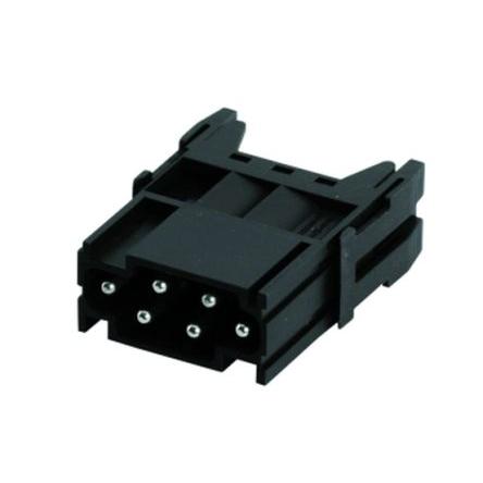 Amphenol Industrial Modul napájecího konektoru pro vysoké zatížení 16A Vnější Heavy Mate C146 6