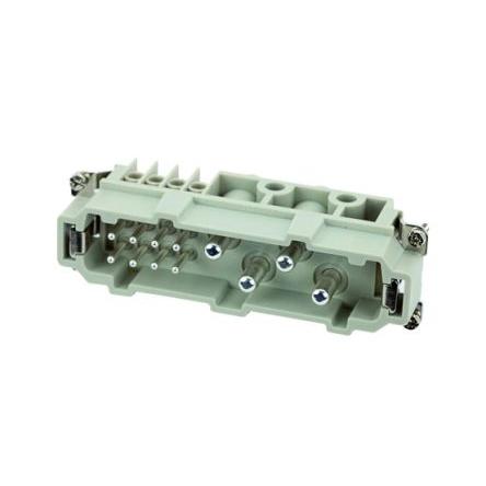 Amphenol Industrial Vložka napájecího konektoru pro vysoká zatížení 80A Vnější Heavy Mate C146 12