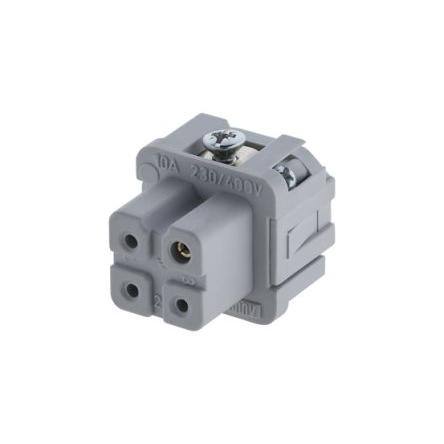 Amphenol Industrial Vložka napájecího konektoru pro vysoká zatížení 16A Vnitřní Heavy Mate C146 3