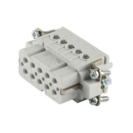 Amphenol Industrial Vložka napájecího konektoru pro vysoká zatížení 16A Vnitřní Heavy Mate C146 10