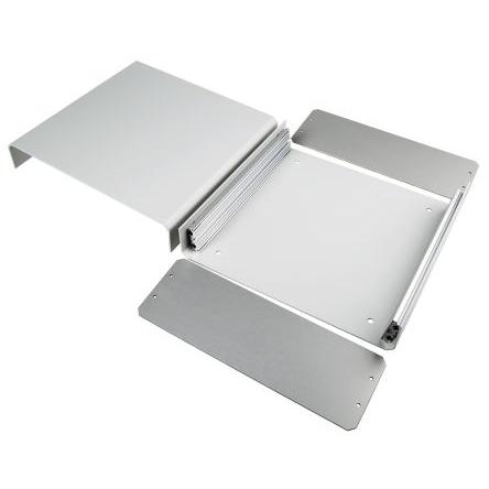 METCASE Pouzdro na přístroje, řada: Unicase IP40 Hliník 90 mm barva Šedá 250 mm 260 mm