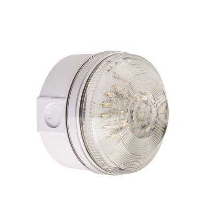 Moflash Maják, řada: LED195 Stálé, Blikající barva Bílá 280V ac/dc LED Povrch 120mA CE, RoHS IP65