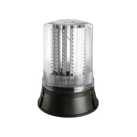 Moflash LED maják, řada: LED400 Blikající, Otáčecí, Stálé barva Bílá 24V LED Povrch 200mA CE IP65