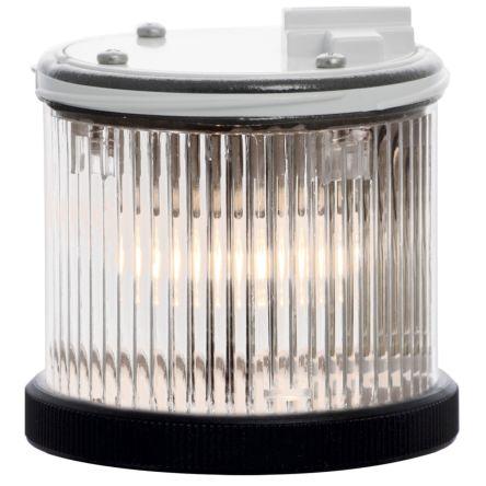 RS PRO TVěžový modul barva čočky Čirá Stálé BA15d Světelný modul 240V ac/dc barva pouzdra Bílá, Černá základna 75 mm