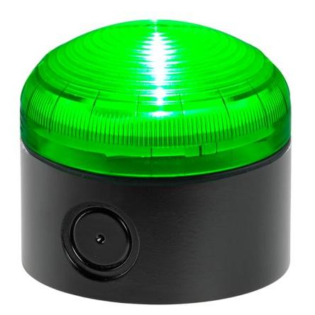 RS PRO Maják Stálé barva Zelená 240V ac LED Šroubová svorka 60mA EAC, CE IP66