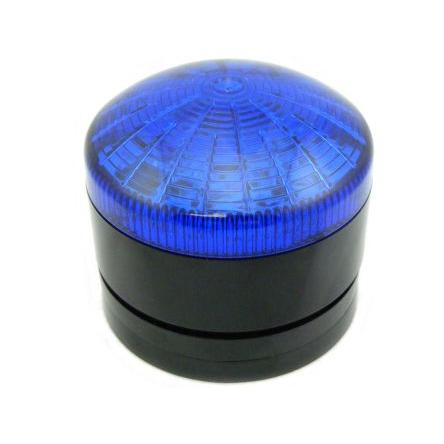 RS PRO Maják, řada: STX Stálé, Blikající barva Modrá 24V ac/dc LED Panel 90mA CE IP65
