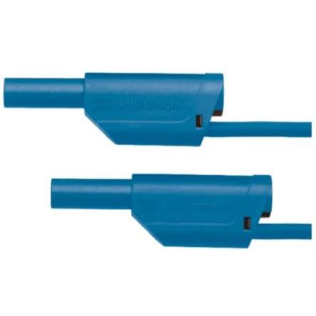 Schutzinger Zkušební vodič, Modrá 32A, délka kabelů: 1.5 m, 1kV, úroveň kategorie: CAT III