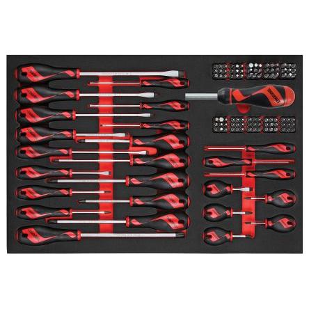 Sada šroubováků, počet kusů: 122 Plochý, Pozi, Šestihran, TX, Křížový, Tpx, Rob, gR Teng Tools Dávkovač pájení druhé