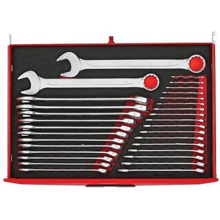 Sada klíčů, počet kusů: 31, Chrom-vanadová ocel, 5.5 To 38 mm Teng Tools
