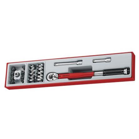 Sada momentových klíčů Click 3/8 in Čtvercový 20 To 110 Nm Teng Tools 570mm
