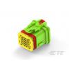 TE Connectivity Automobilový konektor, počet kontaktů: 20 barva Zelená, Vnitřní, Kabel, řada: 2350890 Pájecí, IP67,