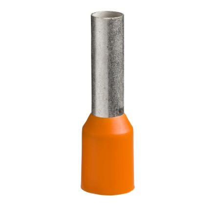 Schneider Electric Krimpovací dutinka Bootlace, řada: Linergy DZ5 Izolované délka kolíku 18 mm Oranžová, průměr kolíku: