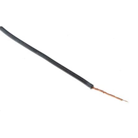Zapojovací vodič, řada: SIFF, typ kabelu: Jednožilový, typ kabelu: Silikon, prameny vodičů: 130 x 0.05 mm, Černá, 500V