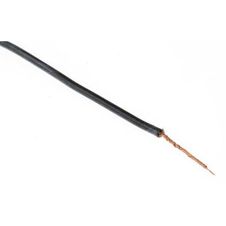 Zapojovací vodič, řada: SIFF, typ kabelu: Jednožilový, typ kabelu: Silikon, prameny vodičů: 270 x 0.05 mm, Černá, 1kV