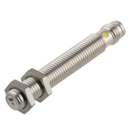 Carlo Gavazzi Indukční bezdotykový snímač ICS08L45N40M5IO Válec se závitem M8 100mA ICS IP67 PNP/NPN 2 kHz 4 mm 30 V dc