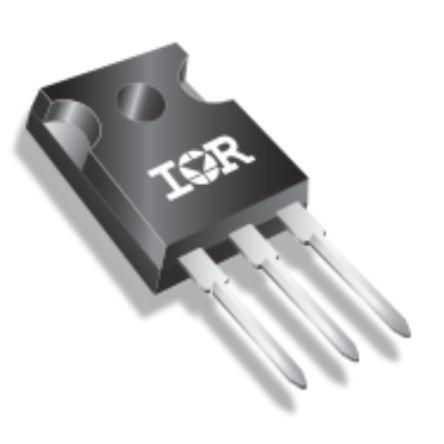 AEC-Q101, řada: HEXFET MOSFET AUIRFP4568 Typ N-kanálový 171 A 150 V Infineon, TO-247, počet kolíků: 3 kolíkový Vylepšení