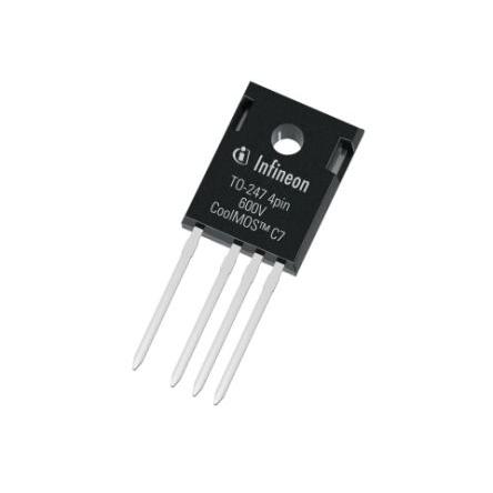 řada: CoolMOS MOSFET IPZ60R017C7XKSA1 Typ N-kanálový 109 A 600 V Infineon, TO-247, počet kolíků: 4 kolíkový Vylepšení