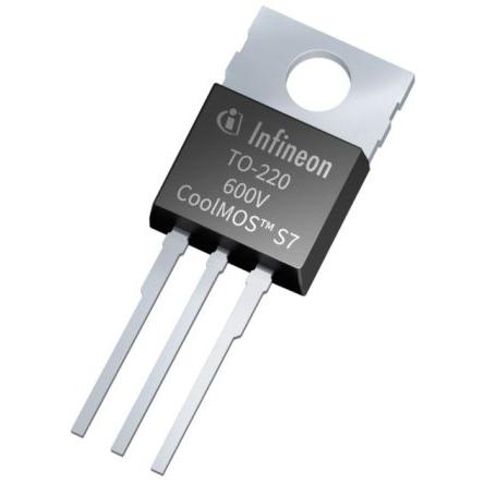 AEC-Q101, řada: IPP60R MOSFET IPP60R022S7XKSA1 Typ N-kanálový 23 A 600 V Infineon, TO-220, počet kolíků: 3 kolíkový