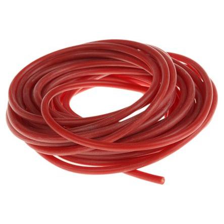 Zapojovací vodič, řada: SIFF, typ kabelu: Jednožilový, typ kabelu: Silikon, prameny vodičů: 516 x 0.05 mm, Červená,