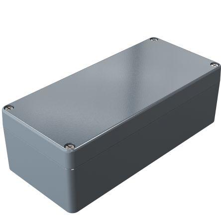 Rose Pouzdro, řada: Aluminium Standard IP66 Nestíněný barva Šedá IK09 barva Šedá Odlévaný hliník 220 mm 90 mm 120 mm