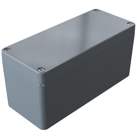 Rose Pouzdro, řada: Aluminium Standard IP66 Nestíněný barva Šedá IK09 barva Šedá Odlévaný hliník 230 mm 110 mm 100 mm