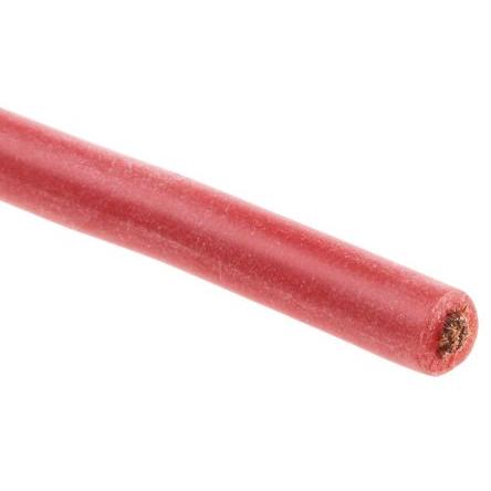 Zapojovací vodič, prameny vodičů: 651 x 0.07 mm, Červená, 1.5kV 5 m 13 AWG Hew Heinz Eilentropp