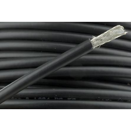Koaxiální kabel, Černá Splétaný 4.95 mm 50 Ω Nexans