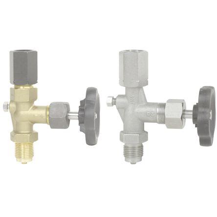 Oddělovací ventil hydraulického tlakoměru 9090169, řada: 910.11 WIKA G