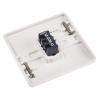 Spínač světel, rozsah: Logic Plus Kolébkový spínač osvětlení Zapuštěná montáž 2cestný 1, 250V barva Bílá