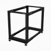 StarTech.com Serverový rack, řada: 4PO Černá 15 U, Ocel s 4 sloupky rámem 102.4 mm 771 mm 60 cm