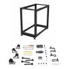 StarTech.com Serverový rack, řada: 4PO Černá 18 U, Ocel s 4 sloupky rámem 3.7 ft 904 mm 60 cm