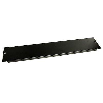 StarTech.com Krycí panel 19in Krycí panel, Ocel 2 U barva Černá Stíněné 483 mm 13mm