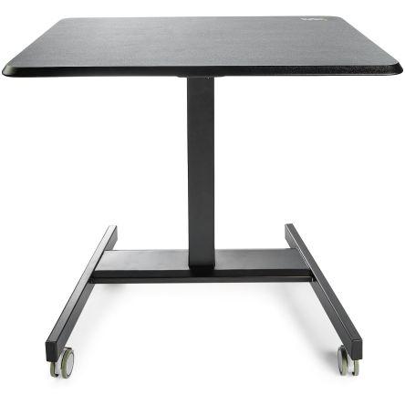 Počítačová pracovní stanice, Černá Sezení/Stání 1145 mm Na kolečkách, Ocel 600mm StarTech.com 800 mm
