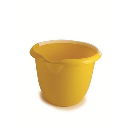 RS PRO Kbelík 10L Plastové, Žlutá Ano
