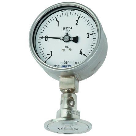 Tlakoměr Objímka 14200292 100 mm DN 32 Nerezová ocel, 40 °C 2.5 bar 0 bar WIKA