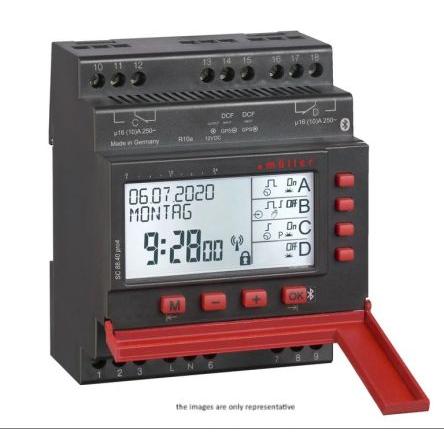 Časový spínač SC SC 88.20 PRO4 110-230V 50-60HZ, počet kanálů: 2 Muller 230V ac