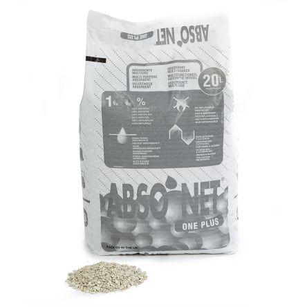 Absorbent rozlité kapaliny 20 L, Absorpční granule Olej, množství v balení: 20 Ecospill Ltd Abso'net Granules